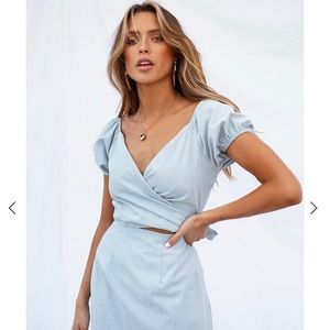 Sabo Skirt Blue Sparrow Dress